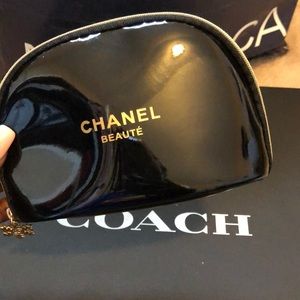 Chanel makeup bag